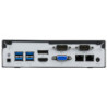 Shuttle XPC slim Barebone DL40N, Intel N150, 1x DDR5, 2x LAN (2x 2.5Gbit), 2xCOM,1xHDMI,1xDP, 1x VGA, fanless, fonctionnement