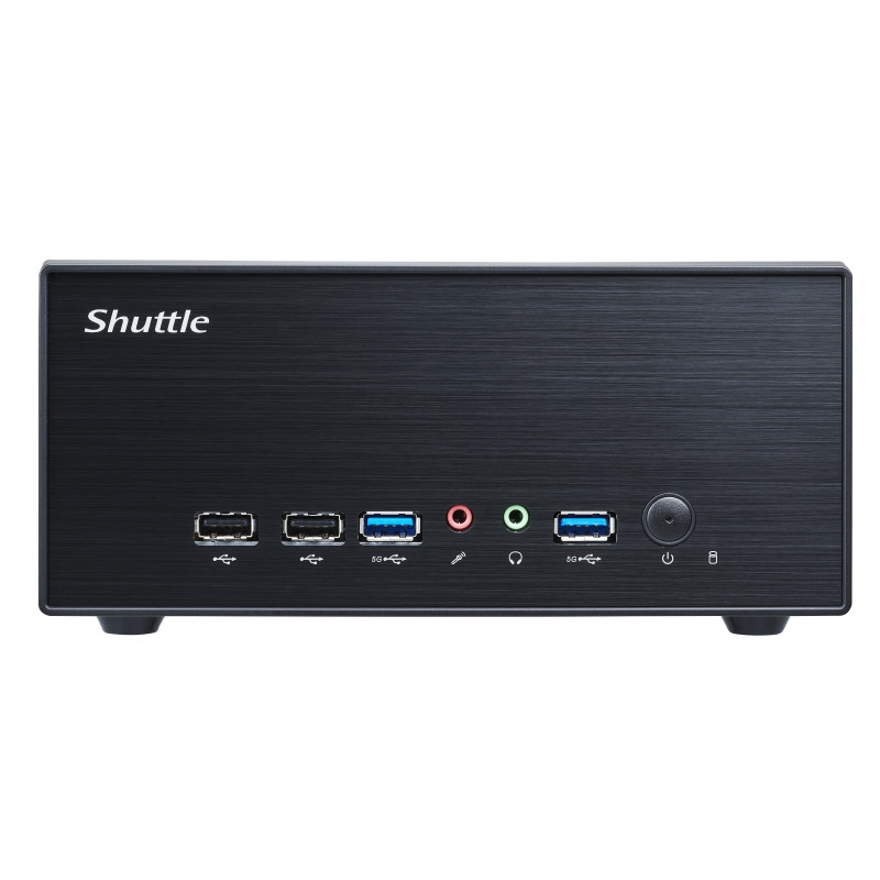 Shuttle XPС slim XPC slim Barebone XH610G2 - S1700, Intel H610, 1xDP, 2xHDMI, 2 PCIe Slots (1x 16X & 1x X1), 2x Intel LAN (1G +