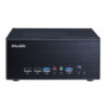 Shuttle XPС slim XPC slim Barebone XH610G2 - S1700, Intel H610, 1xDP, 2xHDMI, 2 PCIe Slots (1x 16X & 1x X1), 2x Intel LAN (1G +