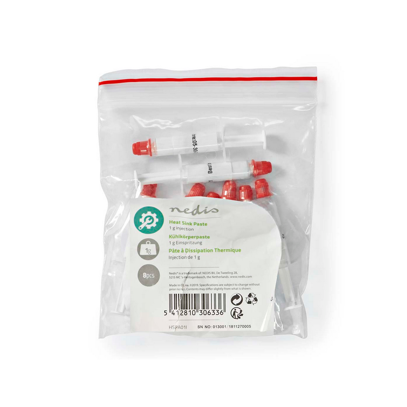 Pâte Thermique 1g Injection 8 pièces | ECP Grossiste informatique