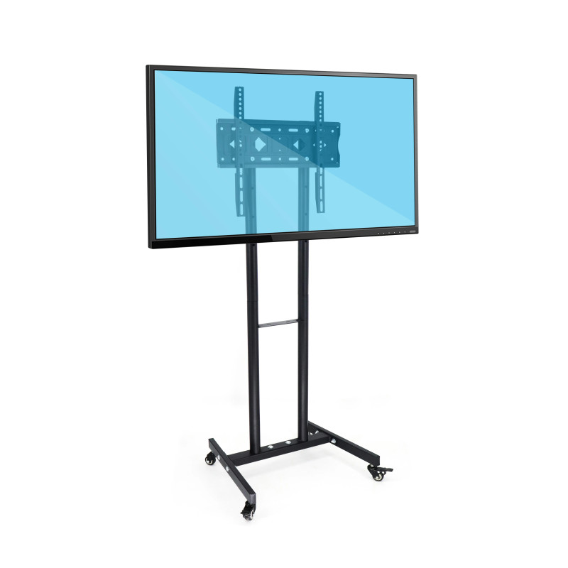 Chariot TV mobile ( VESA 400 x 400 ) - Noir | ECP Grossiste informatique