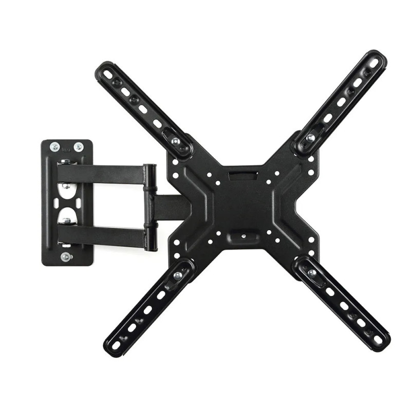 Support mural TV à mouvement complet ( VESA 400 x 400 ) - Noir | ECP Grossiste informatique