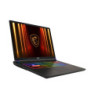 MSI Vector 17 HX AI A2XWHG-011FR Intel Core Ultra 9 275HX Ordinateur portable 43,2 cm (17") Quad HD+ 32 Go DDR5-SDRAM 2 To SSD
