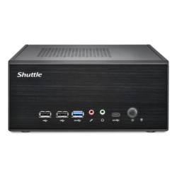 Shuttle XPC slim Barebone XB860G2 - S1851, Intel H860, 1xDP, 2xHDMI, 2 PCIe Slots (1x 16X & 1x X1), 2x Intel LAN (1G + 2.5G),