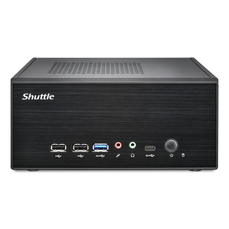 Shuttle XPC slim Barebone XB860G2 - S1851, Intel H860, 1xDP, 2xHDMI, 2 PCIe Slots (1x 16X & 1x X1), 2x Intel LAN (1G + 2.5G),