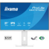 iiyama ProLite XB2797QSU-W1 écran plat de PC 68,6 cm (27") 2560 x 1440 pixels Quad HD LED Blanc