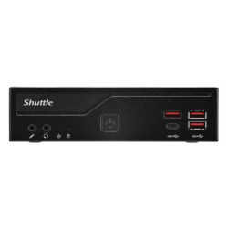 Shuttle DB860 LGA1851 | Barebone slim Intel Core Ultra DDR5 4 écrans