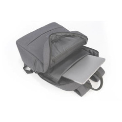 Tucano Backpack + Mouse 39,6 cm (15.6") Sac à dos Gris