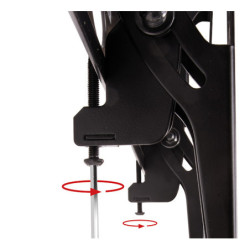 BTEEC035449 Support de plafond universel pour écran plat réglable avec inclinaison