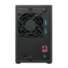 Asustor AS1202T serveur de stockage NAS Tower Realtek 1 Go DDR4 0 To ADM Noir
