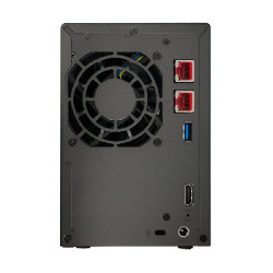 Asustor LOCKERSTOR 2 Gen2 + (AS6702T v2) NAS Bureau Intel® Celeron® N5105 4 Go DDR4 0 To ADM Noir
