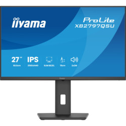 iiyama ProLite XB2797QSU-B1 écran plat de PC 68,6 cm (27") 2560 x 1440 pixels Quad HD LED Noir