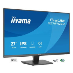 IIYAMA X2797QSU-B1 (Prolite) - 27p IPS QHD 1ms 350 cd/m² HDMI-DP 4xUSB 2x2W Noir | ECP Grossiste informatique