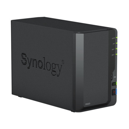 Synology DS223 2Go NAS 12To (2x 6To) HAT3300, Assemblé et testé avec SE DSM installé