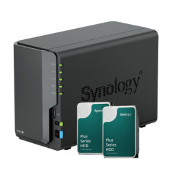Synology DS725+ 2Go NAS 16To (2x 8To) HAT3320, Assemblé et testé avec SE DSM installé