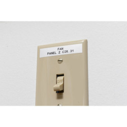 Brady M21-375-595-WT étiquette à imprimer Blanc Imprimante d'étiquette adhésive