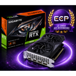 GIGABYTE RTX 3050 WINDFORCE OC V2 6G - Carte Graphique NVIDIA - 6 Go GDDR6 - 1477 MHz