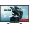 IIYAMA G4380UHSU-B2 (Red Eagle) - 42,5p VA UHD 144Hz 0.3ms 550cd/m² 2HDMI-2DP 4USB 2x7W Noir | ECP Grossiste informatique