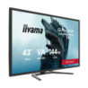 IIYAMA G4380UHSU-B2 (Red Eagle) - 42,5p VA UHD 144Hz 0.3ms 550cd/m² 2HDMI-2DP 4USB 2x7W Noir | ECP Grossiste informatique