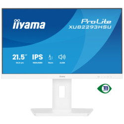 iiyama ProLite XUB2293HSU-W7 écran plat de PC 54,6 cm (21.5") 1920 x 1080 pixels Full HD LED Blanc