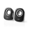 haut-parleur PC 2.0 12 W 3.5 mm Mâle Alimenté par port USB Contrôle du Volume