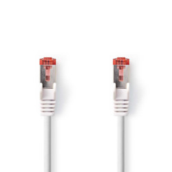 Nedis CCGL85221WT75 câble de réseau Rouge, Blanc 7,5 m Cat6 S FTP (S-STP)
