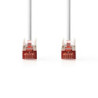 Nedis CCGL85221WT75 câble de réseau Rouge, Blanc 7,5 m Cat6 S FTP (S-STP)