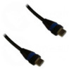 NONVI020918 Cordon HDMI 2.0 Ethernet 3m A-A M-M Noir Bleu
