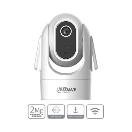 DAH H2C Caméra IP Motorisée Intérieure 2MP WiFi-RJ45 IR15M HP/Mic Slot SD | ECP Grossiste informatique