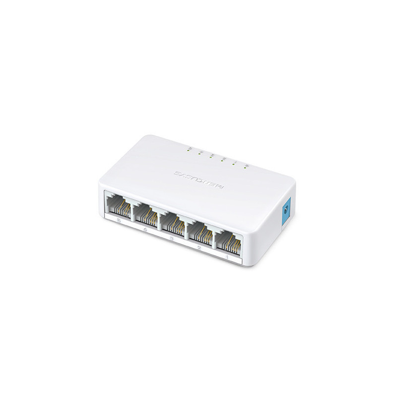 Mercusys MS105 commutateur réseau Non-géré Fast Ethernet (10 100) Blanc