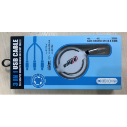 Dahua - Cable Retractable 3in1: TypeC / Lightning / Micro | ECP Grossiste informatique