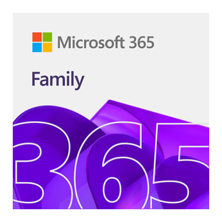 Microsoft Office 365 Family Office suite 1 licence(s) Multilingue 1 année(s)