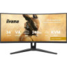 IIYAMA GCB3486WQSCP-B1 (Gold Phoenix) - 34p VA UWQHD incurvé 0,4ms 500cd/m² 2HDMi-DP USB-C.Dock RJ | ECP Grossiste informatique