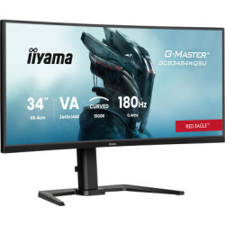 IIYAMA GCB3484WQSU-B1 (Red Eagle) - 34p VA 3440x1440 Incurvé 0.4ms 500cd/m² 2HDMI-DP 4USB 2x5W Rè | ECP Grossiste informatique