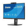 IIYAMA XUB2490HSUH-B2 - 23,8p IPS FHD 4ms 250cd/m² HDMi-DP 3USB WebCam 5MP 2x2W Règlable Noir | ECP Grossiste informatique
