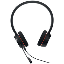 Jabra Evolve 20 Casque Avec fil Arceau Bureau Centre d'appels USB Type-C USB Type-A Noir