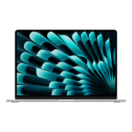 Apple MacBook Air Apple M M4 Ordinateur portable 38,9 cm (15.3") 24 Go 512 Go SSD Wi-Fi 6E (802.11ax) macOS Sequoia Argent