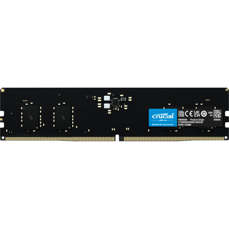 Crucial CT8G56C46U5T module de mémoire 8 Go 1 x 8 Go DDR5 ECC