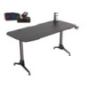 Bureau Gamer + pack CLavier+Souris+TAPIS+CASQUE RGB offert | ECP Grossiste informatique