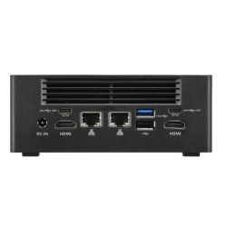 Shuttle Nano PC NT10H5, Intel Core Ultra 5 125H, Intel Arc graphics, 2xHDMI, 2xUSB 4.0 (DP), 2x2.5Gbit LAN, VESA, 24 7