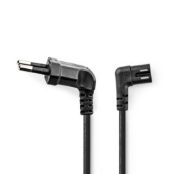 Nedis PCGB11055BK20 câble électrique Noir 2 m CEE7 16 IEC C7