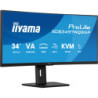 iiyama ProLite XCB3497WQSNP-B1 écran plat de PC 86,4 cm (34") 3440 x 1440 pixels UltraWide Quad HD LED Noir