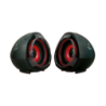 HAUT PARLEUR BERSERKER GAMING HATI ROUGE/NOIR | ECP Grossiste informatique