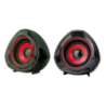 HAUT PARLEUR BERSERKER GAMING HATI ROUGE/NOIR | ECP Grossiste informatique