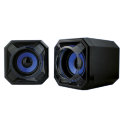 HAUT PARLEUR BERSERKER GAMING HABROK BLEU/NOIR | ECP Grossiste informatique