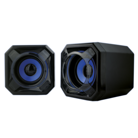 HAUT PARLEUR BERSERKER GAMING HABROK BLEU/NOIR | ECP Grossiste informatique