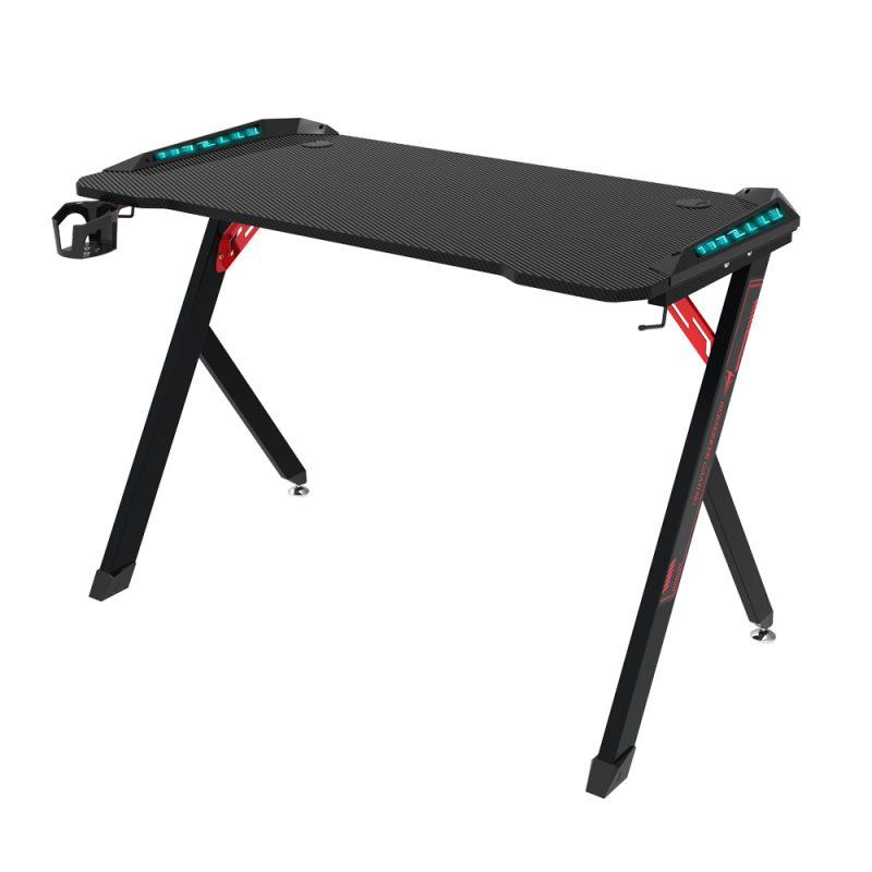 BERSERKER GAMING DESK RGB LIGHTING ALUMINIUM BALDER-120 | ECP Grossiste informatique