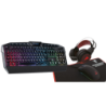 PACK BSK-GAMING GX-804 4EN1 CL+S+TAPIS+CASQUE RGB BACKLIGHTS THOR | ECP Grossiste informatique