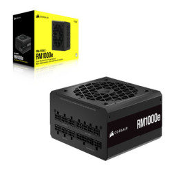 Corsair RM1000e unité d'alimentation d'énergie 1000 W 24-pin ATX ATX Noir