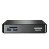 SHUBB046114 SHU NS03A NanoPC RK3568 Quad-Core Cortex-A55 2GoDDR4 32GoeMMC Fanless Wifi Lan